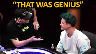 Phil Hellmuth is BLOWN AWAY by how @Ninja played this hand on Hustler Casino Live