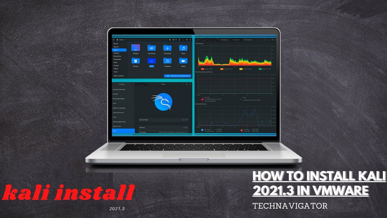 How to Install Kali Linux in VMware on Windows 10 ll [2021.3] - YouTube