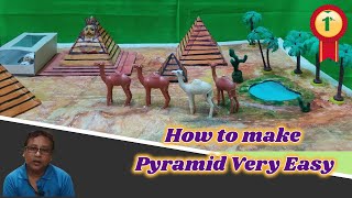 How To Make A Model Pyramid For School Project School Walls