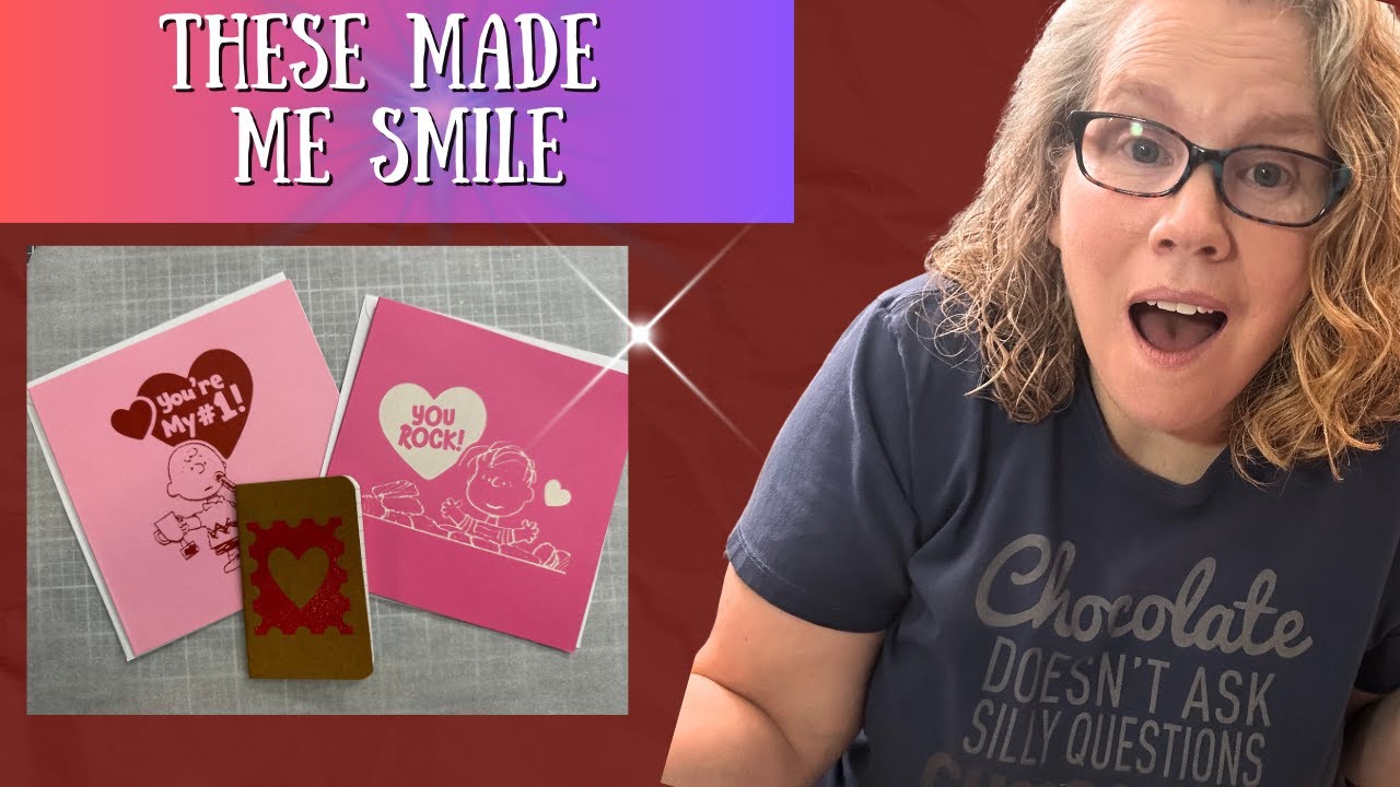 DIY Valentine's Day Crafts I Mini Notebook & Peanuts Cards