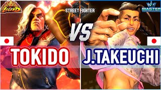 SF6 🔥 Tokido (Ken) vs John Takeuchi (Jamie) 🔥 SF6 High Level Gameplay