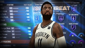 BEST GUARD BUILD ON NBA 2K20! OFFENSIVE THREAT BUILD! 60+ BADGE DEMIGOD BUILD ON 2K20!