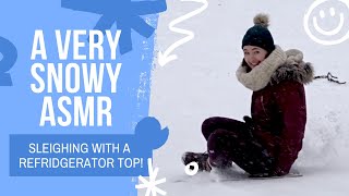 ASMR | Fresh snowy sounds in The Netherlands | Whispered