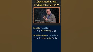How can you model a concurrent task in Java? - Cracking the Java Coding Interview