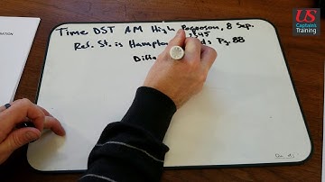 Tide Table Problems 6 and 7