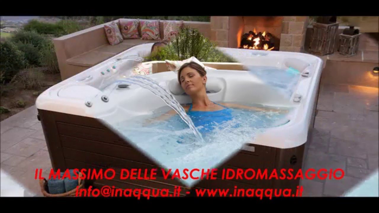 Vasca Idromassaggio Spa Da Esterno Youtube