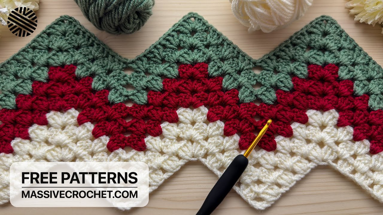 SUPER EASY Crochet Pattern for Beginners (1 ROW REP)! ⚡️🎁 LOVELY Crochet Stitch for Baby Blanket