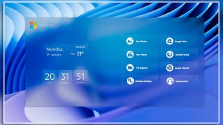 Windows Frost Glass Remastered Edition Ui