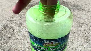 Watch Before Buying - Sunny Days Entertainment Bubble Solution Refill with Wand 64oz Non Toxic