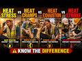 Heat Stress vs Heat Cramps vs Heat Exhaustion vs Heat Stroke