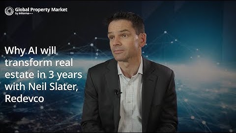 Why AI will transform real estate in 3 years with Neil Slater, Redevco