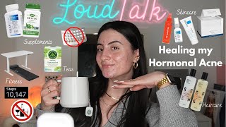 Lifestyle Changes I've Made to Heal my Hormonal Acne | Supplements, Fitness, Products, Food, etc.