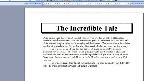 How to Do the Shadow Effect on Microsoft Word : Microsoft Office Software