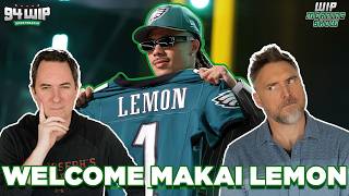 HEATED DEBATE: Eagles' Draft WR Makai Lemon | 94WIP