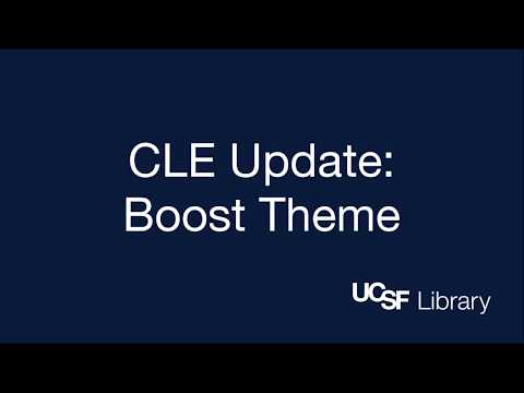 CLE Update: Boost Theme