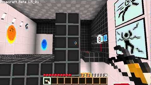 Aperture Science Minecraft WIP Preview 5