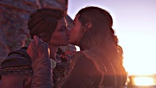 Assassin's Creed Odysssey - All Romance Scenes (All Kassandra Romances)