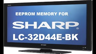 EEPROM FOR Sharp MODEL LC-32D44E-BK  (Main Board): QPWBXE449WJN2 ( qkitpe449wjn2)