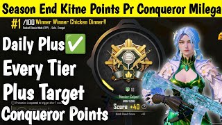 🇮🇳HOW MANY POINTS FOR CONQUEROR BGMI | SOLO RANKPUSH TIPS AND TRICKS C6S16