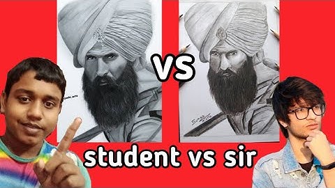 Akshay Kumar drawing// Kesari drawing// pencil sketch//#pencil_sketch #drawing #shorts #art #short