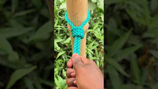 Easy and fast brilliant rope knots