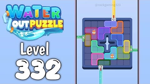 Water Out Puzzle Level 332 Walkthrough