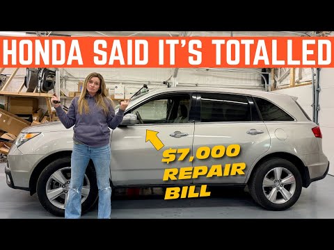 HONDA SAID THIS SINGLE MOM S CAR IS MECHANICALLY TOTALLED 