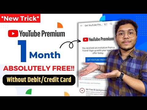 Get 1 Month Youtube Premium Absolutely Free Without Any Credit Card 