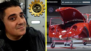 Classic VW BuGs - Vallone REACTS to the Famous 1967 VW Beetle Restoration