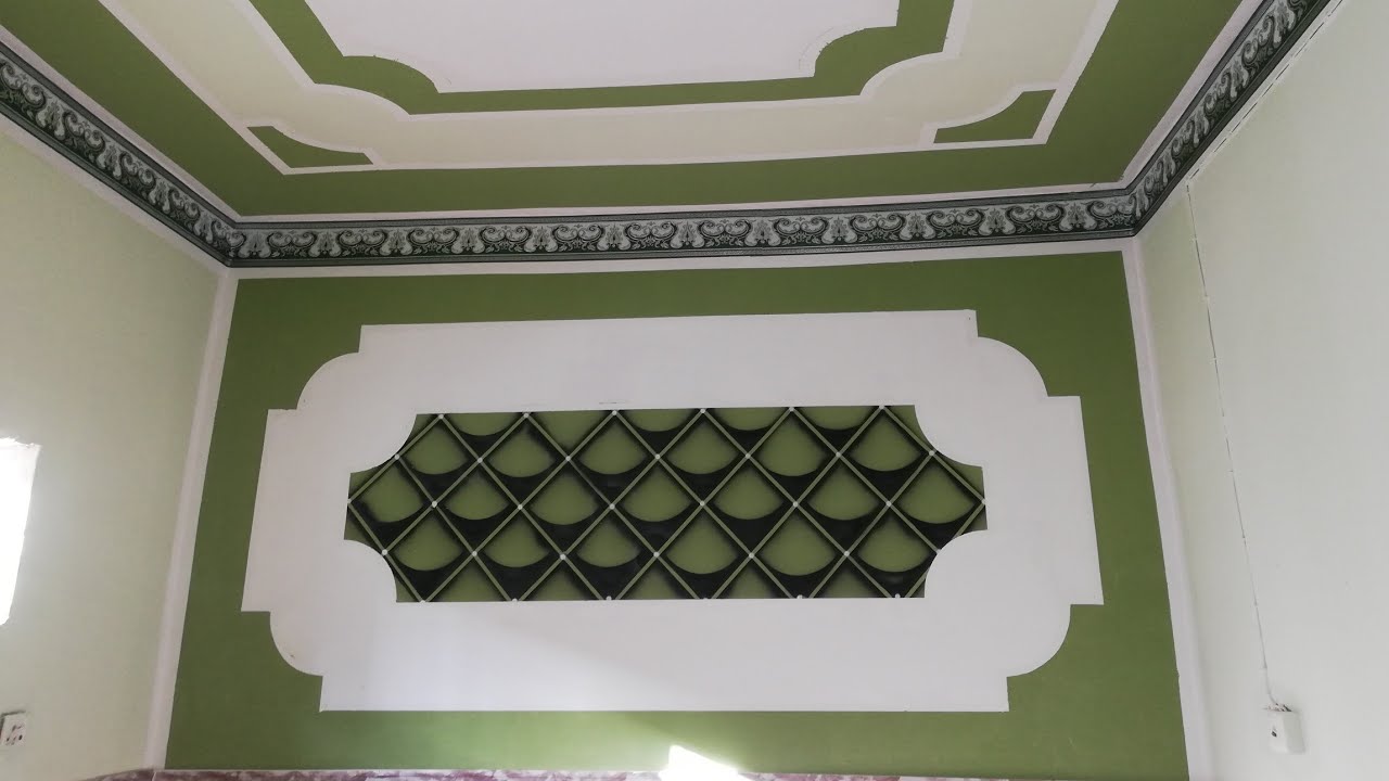 عمل ديكور وصبغ استقبال من البدايه حتئ النهايه خطوه بخطوه الصباغ كرار البديري 07812456042 أو 07801436