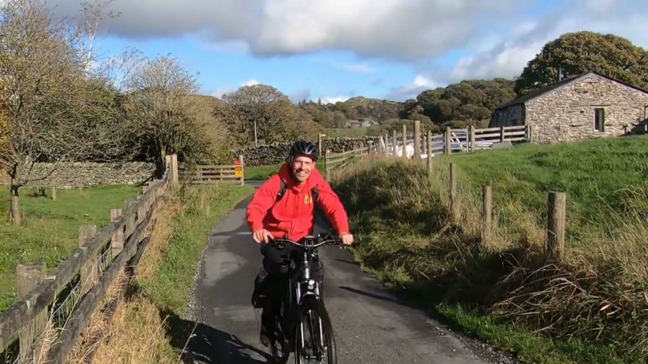 E-Bike group ride in the Lake District, UK