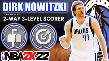 BEST DIRK NOWITZKI BUILD ON NBA 2K22!