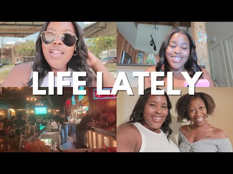 life lately | going to drybar for the 1st time, catching up, new job?! + a night out in charlotte