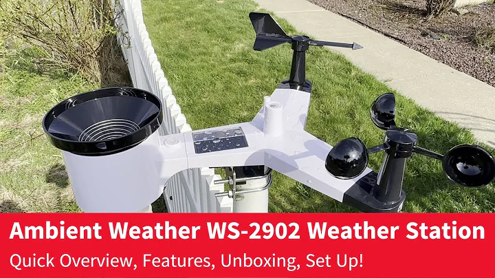 Ambient Weather WS-2902 Home Weather Station Review & Set Up!!