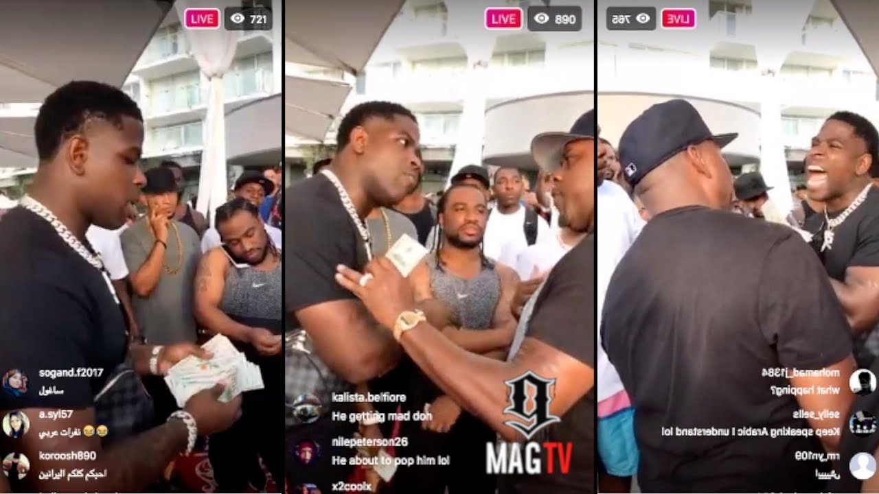 Casanova Gets Heated Over The Bank While 