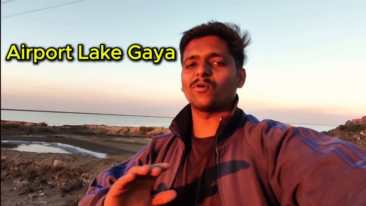 Airport Lake Gaya | Sunset Point & Mini Lake Vlog