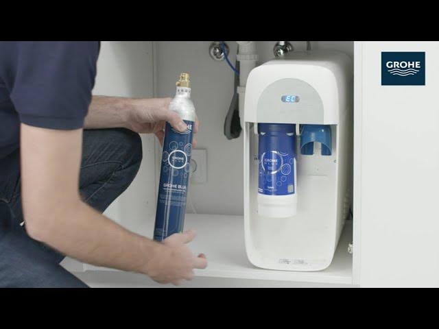 How To – Execute the GROHE Blue Fizz CO2 Replacement 