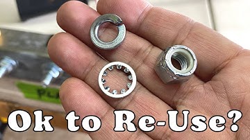 Torque Test | Can We Re-Use Lock Washers & Lock Nuts?