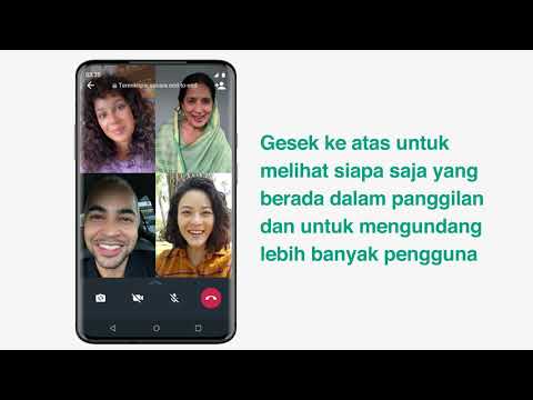 Cara bergabung ke panggilan grup di WhatsApp