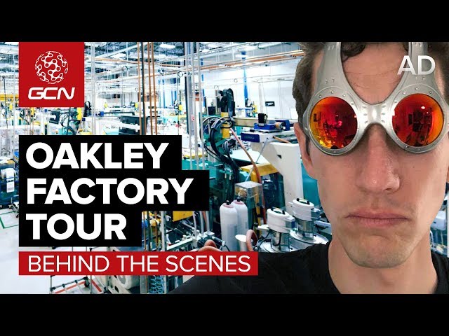 Oakley Factory Tour | How Are Cycling Sunglasses Made?