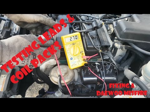 Testing ignition leads & coil packs - fixing the misfire on Daewoo Nubira