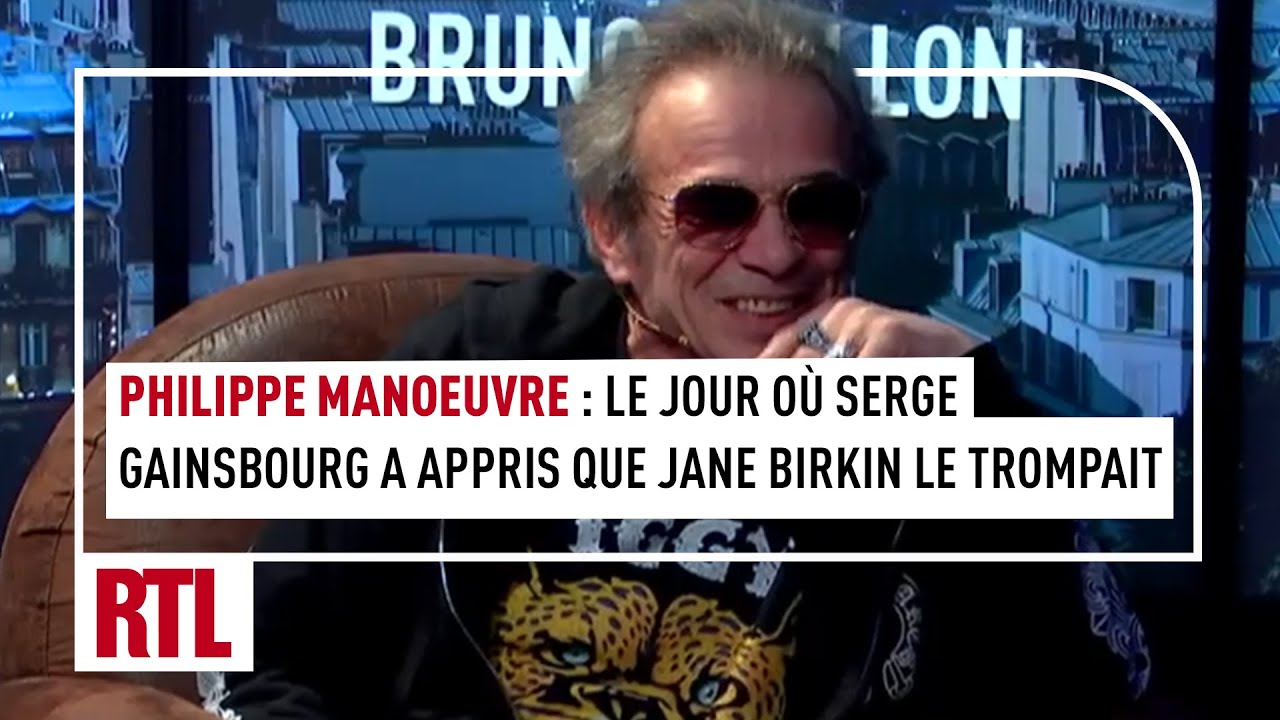 Philippe Manœuvre invité par Bruno Guillon dans 