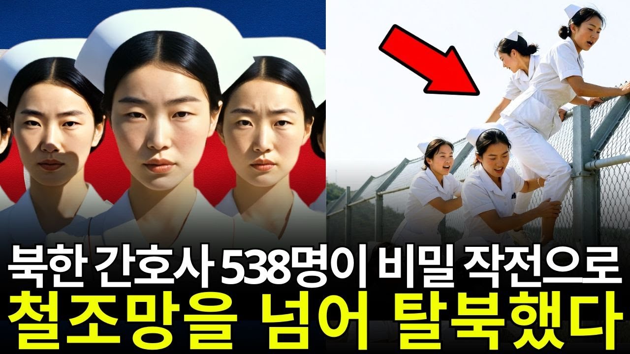 538명의 북한 간호사들이 사라진 날… 아무도 몰랐던 비밀 탈북 작전 | 탈북감동사연