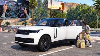 🚘 GTA 5 - UBER DRIVER IN A RANGE ROVER! screenshot 5