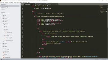 Laravel Application | Creating Navbar Structure Part 3 | 15