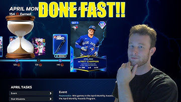 The FASTEST Way To Complete The April Monthly Program in MLB The Show 23