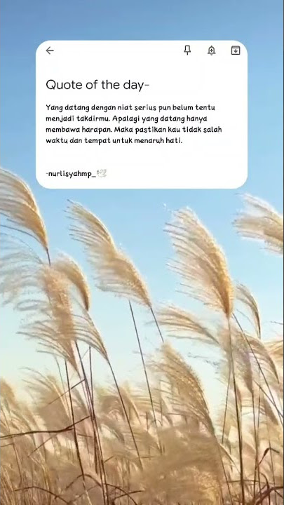 Story wa kata-kata sedih 30 detik tiktok