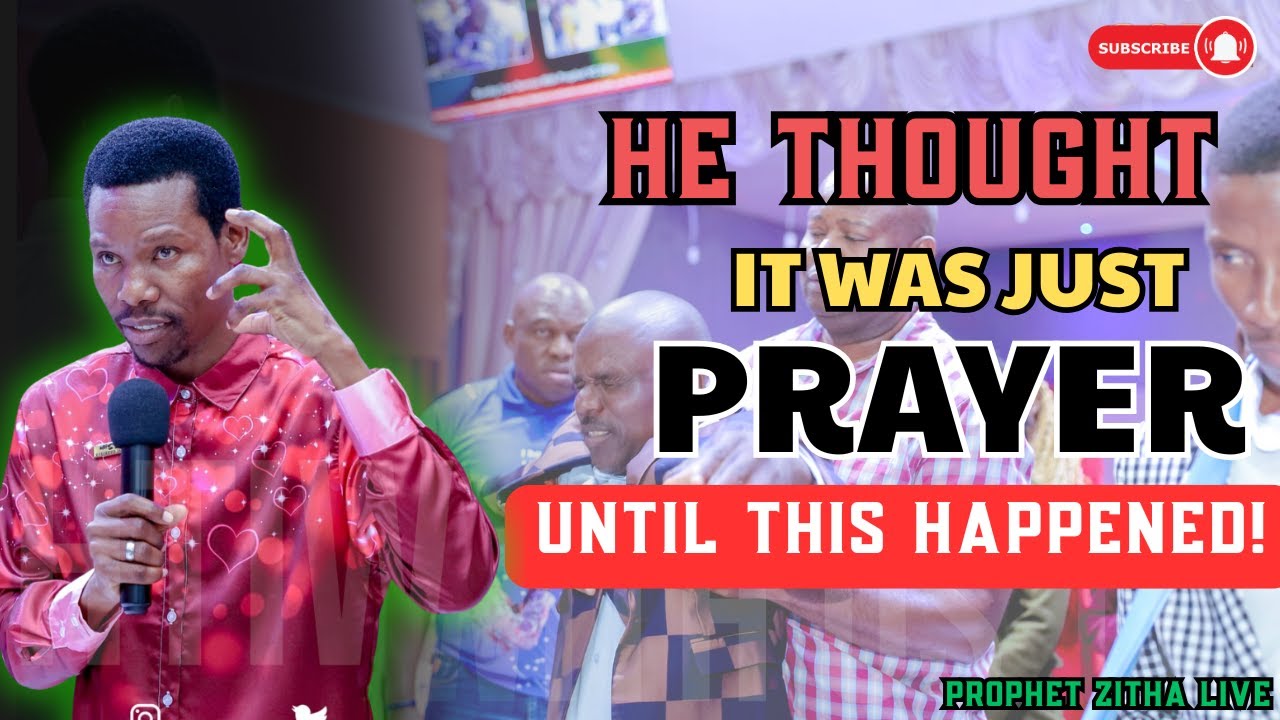 He Thought It Was Just Prayer… Until This Happened !