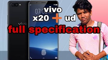 Vivo x20 plus,under display fingerprint scanner | full specification | Hindi |