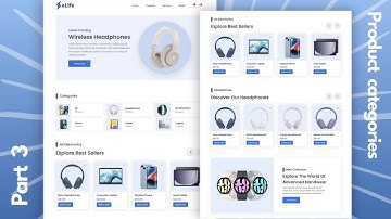 Ecommerce Electronics Product Page HTML, CSS & JS || Step-By-Step Tutorial – Part 3